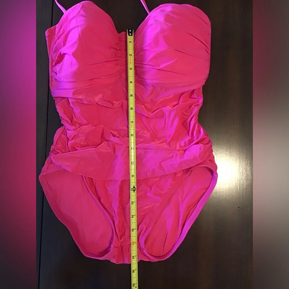 La Blanca, Hot Pink, One Piece, Swim Suit - Picture 3 of 7
